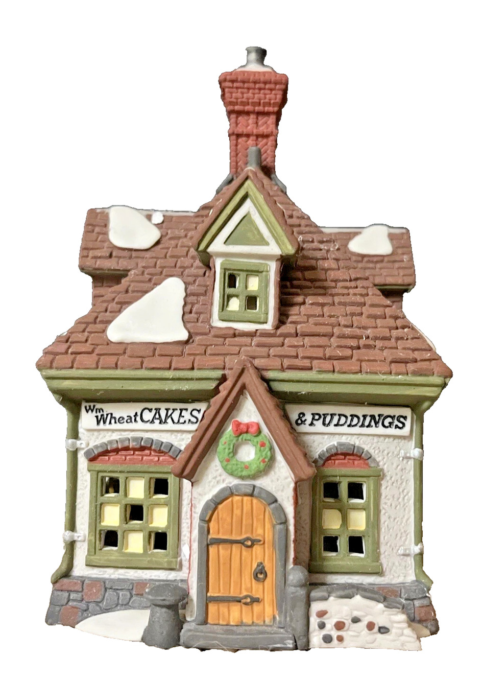 Department 56 5808-4 WM Wheat Cakes and Puddings Dickens NO Outer Box NO Light
